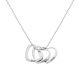 Personalised Always in My Heart Necklace - Sterling Silver